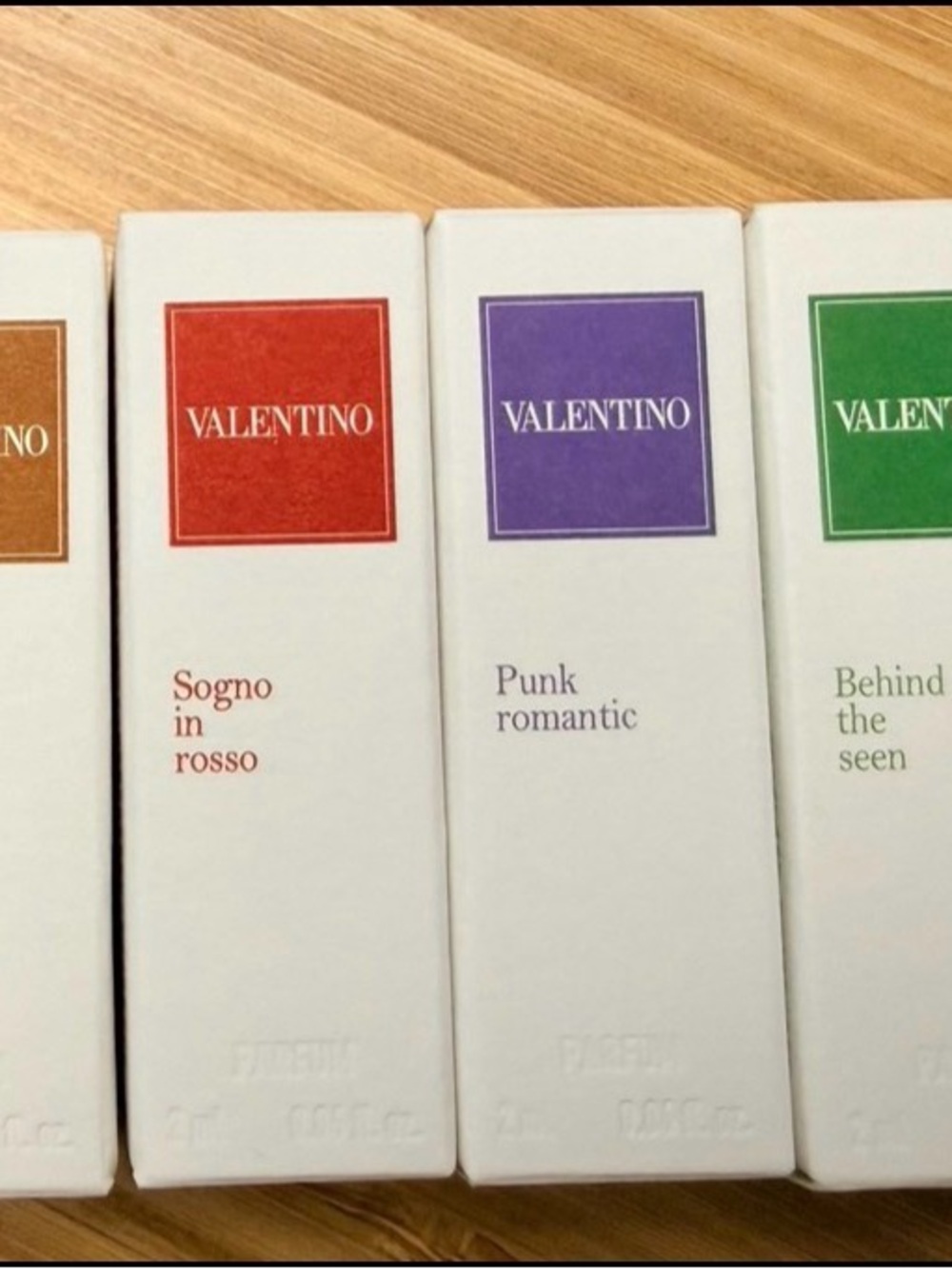 Valentino Anatomy of Dreams | 4 pc | Fragrance Sample Set | 2 mL Each | 8 mL